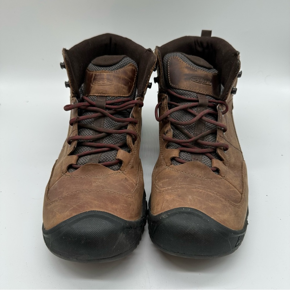 KEEN Brown Leather Waterproof Boots 12